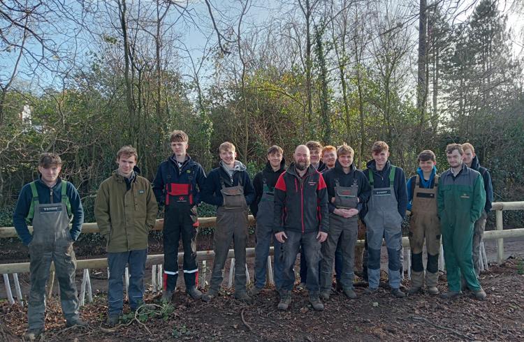 College Students At Newent Cricket Club