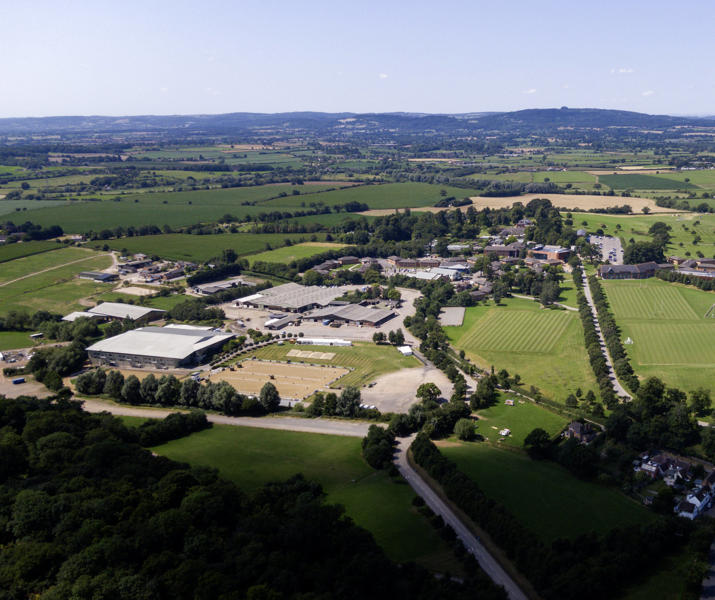 Aerial Photo Of Campus